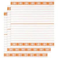 De Witte Lietaer Geschirrtuch BML Orange (3er Set)