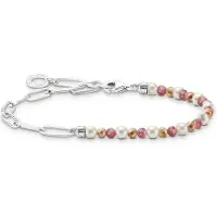 Thomas Sabo A2099-350-7 Charm-Armband Silber und Bunte Beads