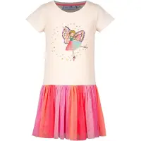 Happy girls by Eisend Kleid in Creme/ Bunt - 116