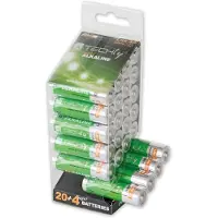 Techly LR06 AA 1.5V, Einwegbatterie, AA, Alkali, 1,5 V, 24 Stück(e), Mehrfarbig
