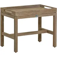Apple Bee Olive Serviertisch aus Teakholz coastal ca. 60x40x50cm 8718091516837