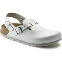 Birkenstock Tokio Weiß Superlaufsohle Naturleder Größe: 48 Normal
