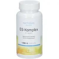 Sanhelios Vitamin D3 Sonnenvitamin-Komplex mit K2 80 St Kapseln