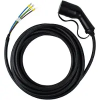 LDY Loady Ladekabel Typ 2 offenes Ende - 7.4 kW - 1-Phase 32A-CX-CC-T2-0-74-5M