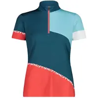 CMP T-Shirt mit halbem Reißverschluss, Damen | Größe XS