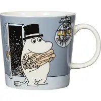 Arabia Moomin puodelis 0,3L Moominpappa grey