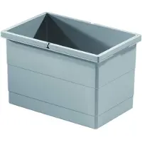 Hailo Inneneimer 1073979 hellgrau 350 x 226 x 220 mm 2 Henkel