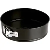 Quid Sweet Grey Abnehmbare runde Form aus lackiertem Stahl 28x6,8cm Schwarz