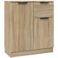 vidaXL Sideboard Sonoma-Eiche 60x30x70 cm Holzwerkstoff