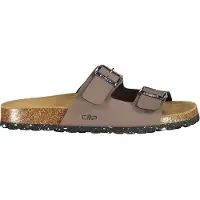CMP Flip-Flops K1402 mit verstellbaren Riemen, weichem Wildlederfutter und leichter Kork-Zwischensohle