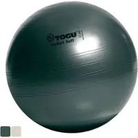 Togu Gymnastikball MyBall Soft, Ø 75 cm, anthrazit, belastbar bis 500 kg