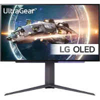 LG 27GR95QE-B, 67,3 cm (26.5"), 2560 x 1440 Pixel, Quad HD, OLED, 0,03 ms, Schwarz