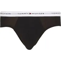 Tommy Hilfiger Signature CTN ESS Herren 5er-Pack Slips, Schwarz