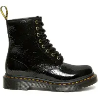 Dr. Martens DrMartens 1460 Black Distressed Pat 37
