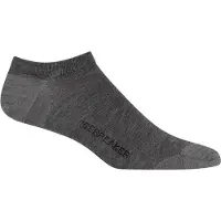 Icebreaker Wandersocken Lifestyle Fine Gauge No Show Damen Black/Snow-Schuhgröße 38 - 40