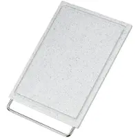 WMF 1879927470 Kunststoff-Schneidebrett weiß, 36 x 27 cm