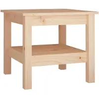 vidaXL Couchtisch 45 x 45 x 40 cm Massivholz Kiefer