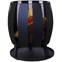 Buitengewoon Boet Feuerkorb garden furniture Tulip 56 x 56 x 66 cm Stahl schwarz