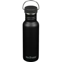 Klean Kanteen Classic Flasche 800ml mit Loop Deckel schwarz
