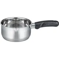 Elo Stielkasserolle Turmailin Ø 16 cm Hochwertiger Edelstahl 18/8, ideal für alle Herdarten, spülmaschinengeeignet, 2-teilig