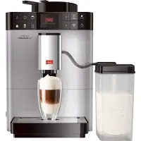 Melitta Varianza CSP, Espressomaschine, 1,2 l, Kaffeebohnen, Eingebautes Mahlwerk, 1450 W, Metallisch