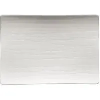 Rosenthal Mesh Weiß Platte flach 18x13 cm Mesh Weiß 11770-800001-12382