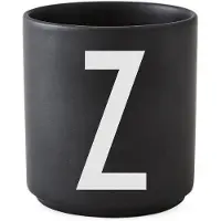 Design Letters DL Becher Keramik Z, Schwarz