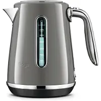 Sage the Soft Top Luxe, 1,7 l, 2400 W, Grau, Edelstahl, Wasserstandsanzeige, Drahtlos