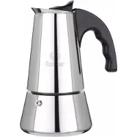 Forever Espressokocher Miss Conny 6 Tassen Edelstahl Induktion
