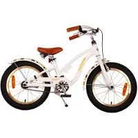 Volare Miracle Cruiser Kinderfahrrad - Mädchen - 16 Zoll - Weiss - Prime Collection