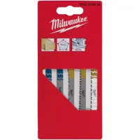 Milwaukee Stichsägeblatt-Set für Holz- und Metall