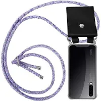 Cadorabo TPU Handy Kette SILBER Cover
