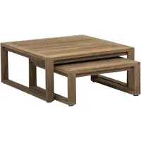 Apple Bee Lounge-Tisch Antigua Lounge Set Teak