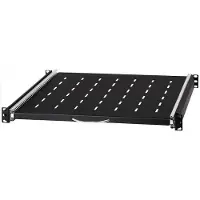 Stalflex Server Fachboden 19 Zoll 1HE 450 mm RACK Standard Schwarz