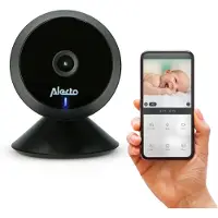 Alecto SMARTBABY5BK - WLAN-Babyphone mit Kamera - Schwarz