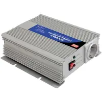 MEAN WELL DC-AC-WECHSELRICHTER - MODIFIZIERTE SINUSWELLE - 12 V - 600 W - SCHUTZKONTAKT-STECKDOS...