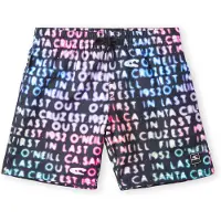 O'Neill Badehose Cali Gradient 14 Inch Kinder Black Neon Lights-Größe 176