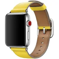 Apple Leather Band Classic Buckle für Watch | 38/40/41/42 mm - Spring Yellow
