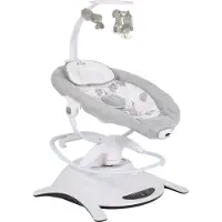Cangaroo Babywippe La Scala elektrisch Schaukelfunktion Vibration Fernbedienung rosa