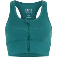 Super.natural Motion Zip Top Damen petrol
