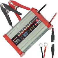 Dino KRAFTPAKET Kfz-Batterieladegerät, für 12-V-Batterien, 20 A, Nacht- und Camping-Funktion
