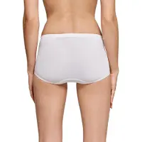 Schiesser Unterwäsche Damen 155417 Luxury White-XXL
