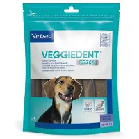 Virbac VeggieDent FR3SH - für Hunde von 10 bis 30 kg - 15 Stück