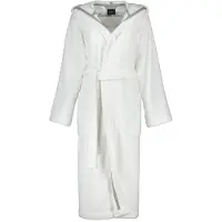 Cawö Bademantel Home 832 Capuchon White Damen-XS