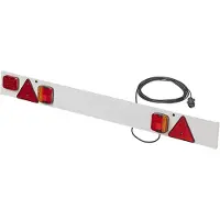 PAE Trailerboard 2x 20 LED mit LED-Nebelscheinwerfer + 6M Kabel
