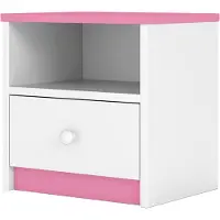 Generique Nachtkommode ¦ rosa/pink ¦ Maße (cm): B: 30,5 H: 40,5