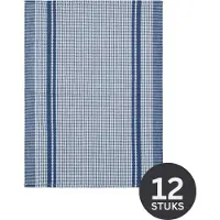 Tiseco Küchenhandtuch Home Studio Waffle Dark Blue (6er-Set) - 50 x 70 cm