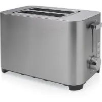 Princess 01.142400.01.001 Edelstahltoaster 2, 2 Scheibe(n), Edelstahl, Edelstahl, Tasten, Drehregler, 850 W, 230 V