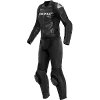 Dainese Mirage Lady Schwarz Weiß 2-Teiler Kombi Größe 50