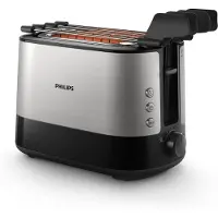 Philips Viva Collection HD2639/90 Toaster, 2 Scheibe(n), Weiß, Kunststoff, 220-240 V, 50/60 Hz, 0,85 m
